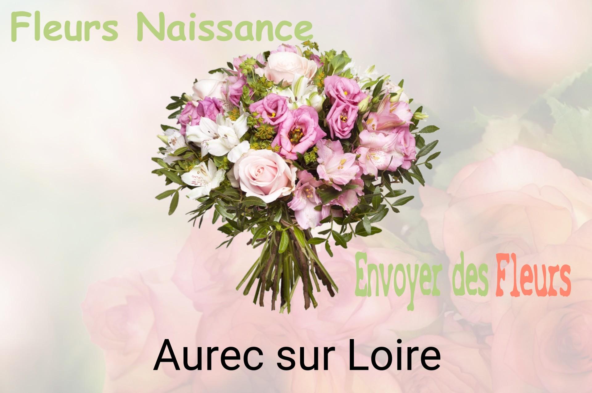 Bouquet de fleurs de naissance livré à Aurec-sur-Loire